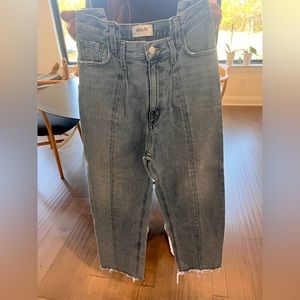 Agolde high waisted jeans.